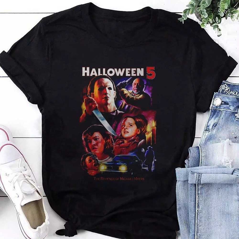 Halloween 5 The Revenge Of Michael Myers T-Shirt, Michael Myers Shirt